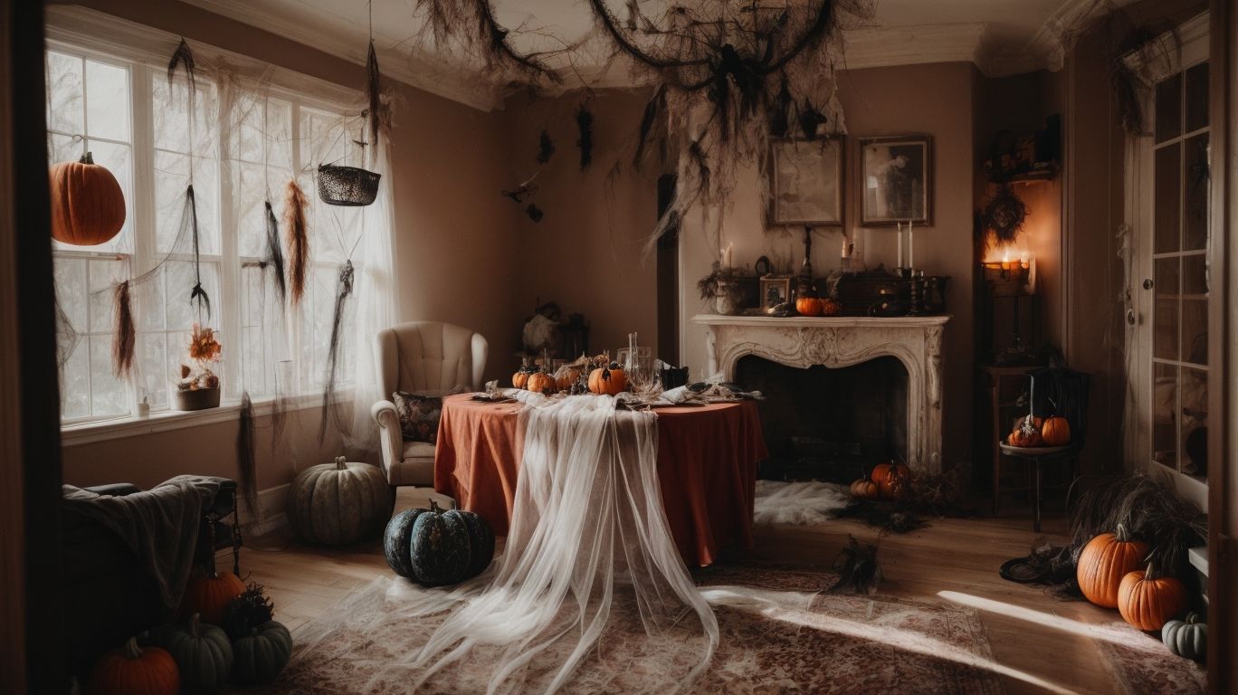 Experience a Spooky Halloween Home Tour: Spiders, Rats, and Ghosts