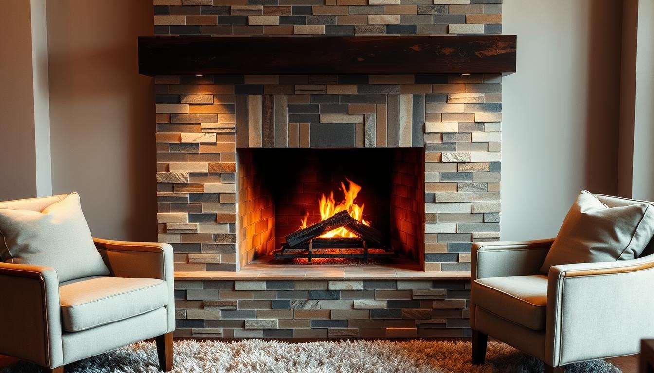 fireplace  tile  ideas