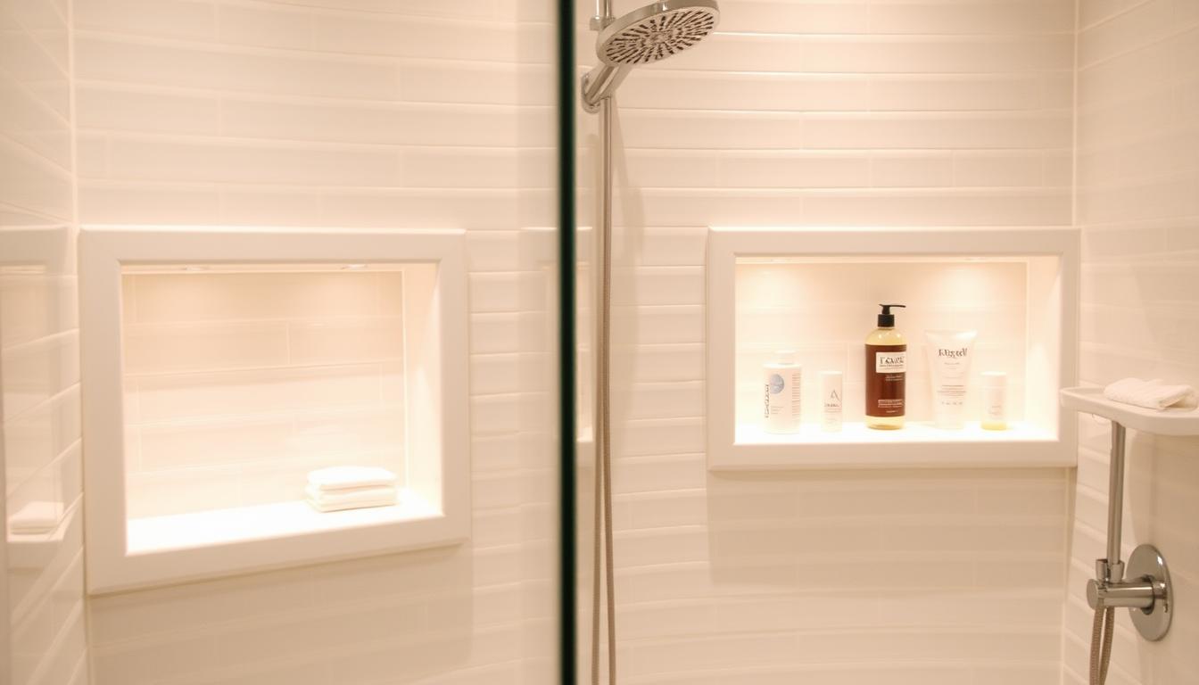 Best Tile Shower Shelf Ideas