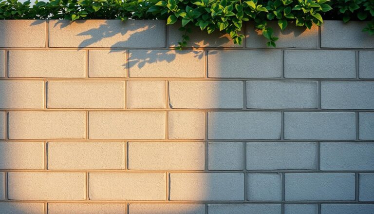 Cover Exterior Cinder Block Walls