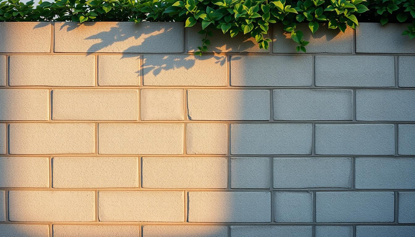 Cover Exterior Cinder Block Walls