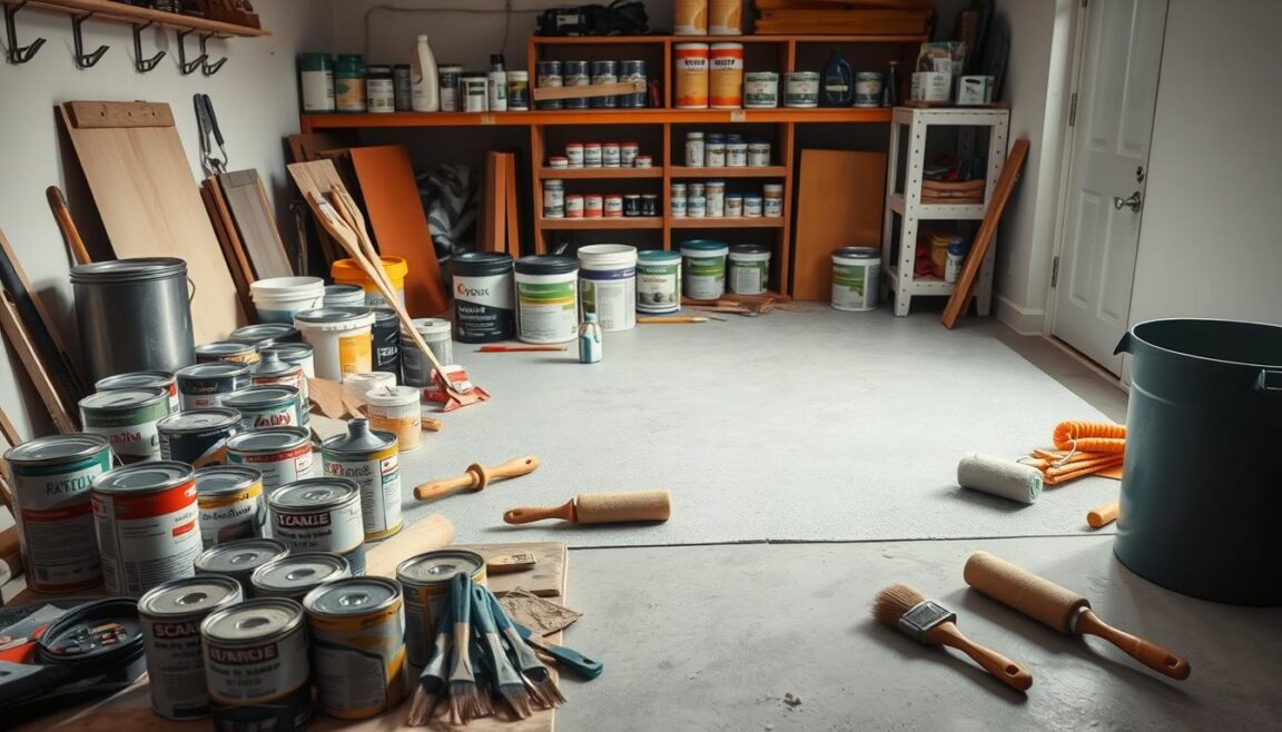 materials for painted concrete
