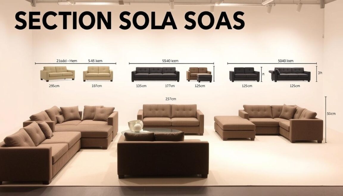 sectional sofa sizes