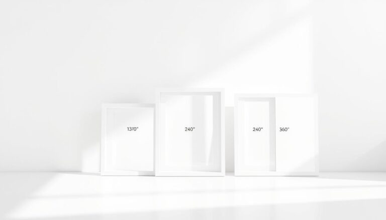 Standard Frame Sizes