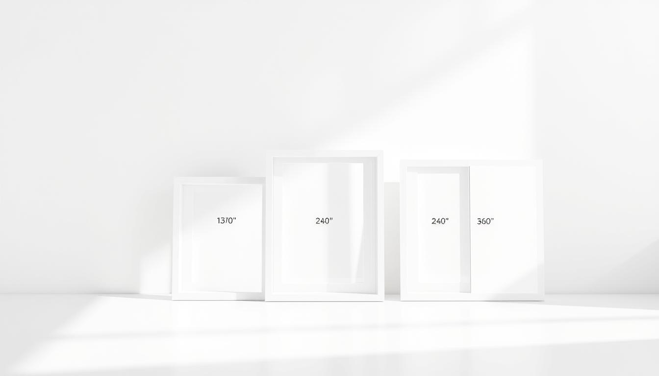 Standard Frame Sizes