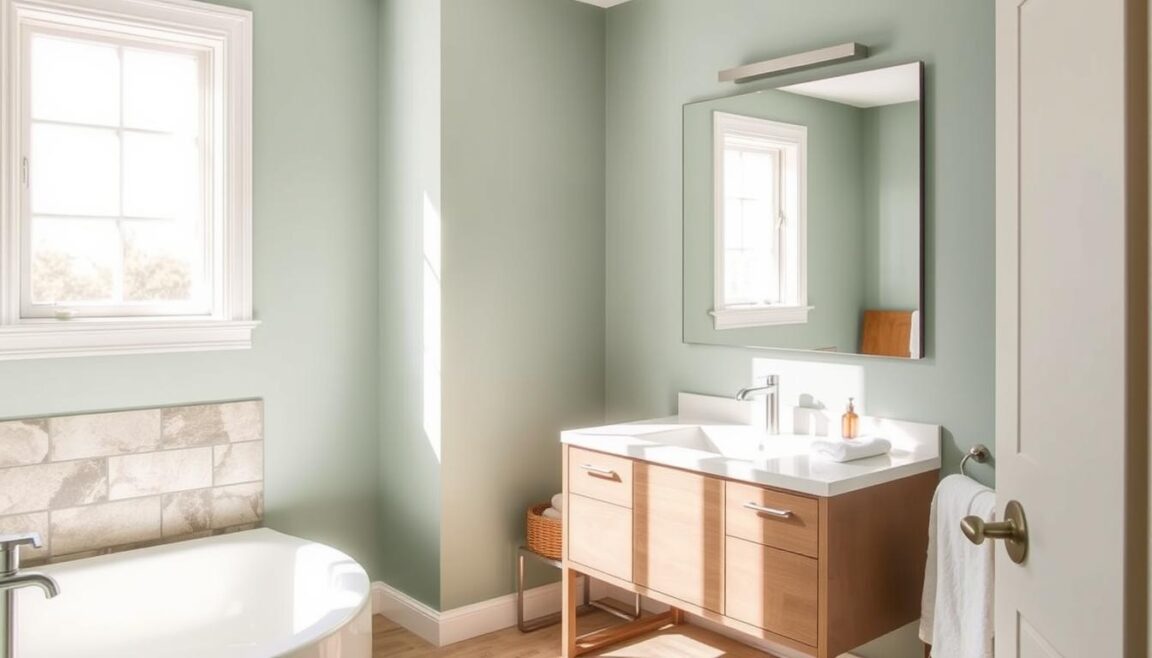 best paint colors for small bathrooms