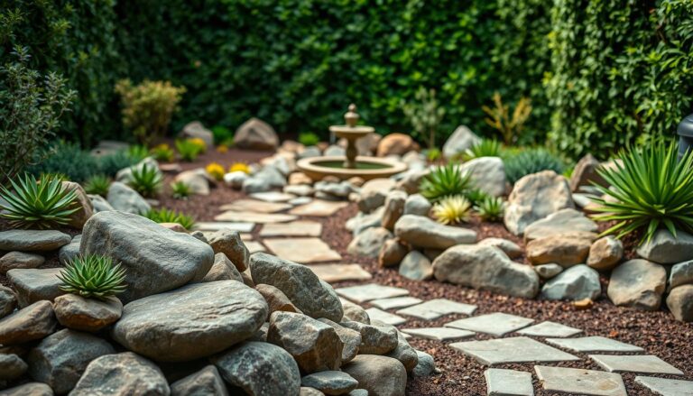 15 Garden Decorating Ideas Rocks Stones