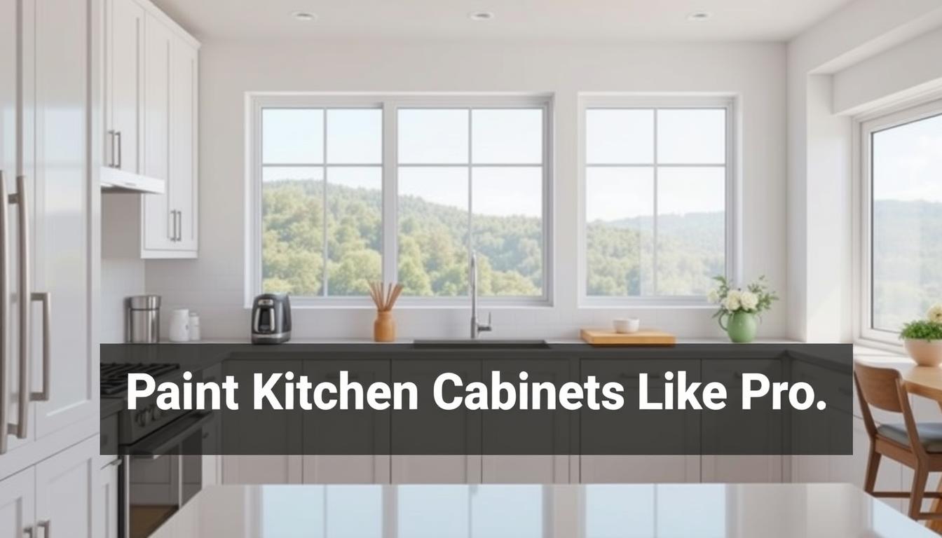 Paint Kitchen Cabinets Like Pro