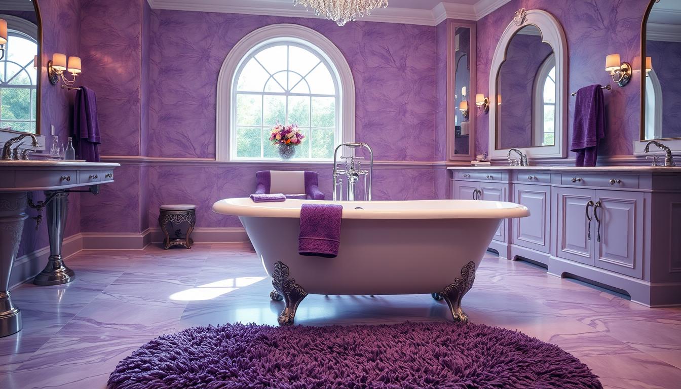Purple Bathroom Ideas
