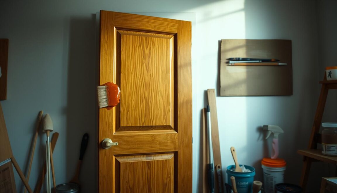 door painting techniques