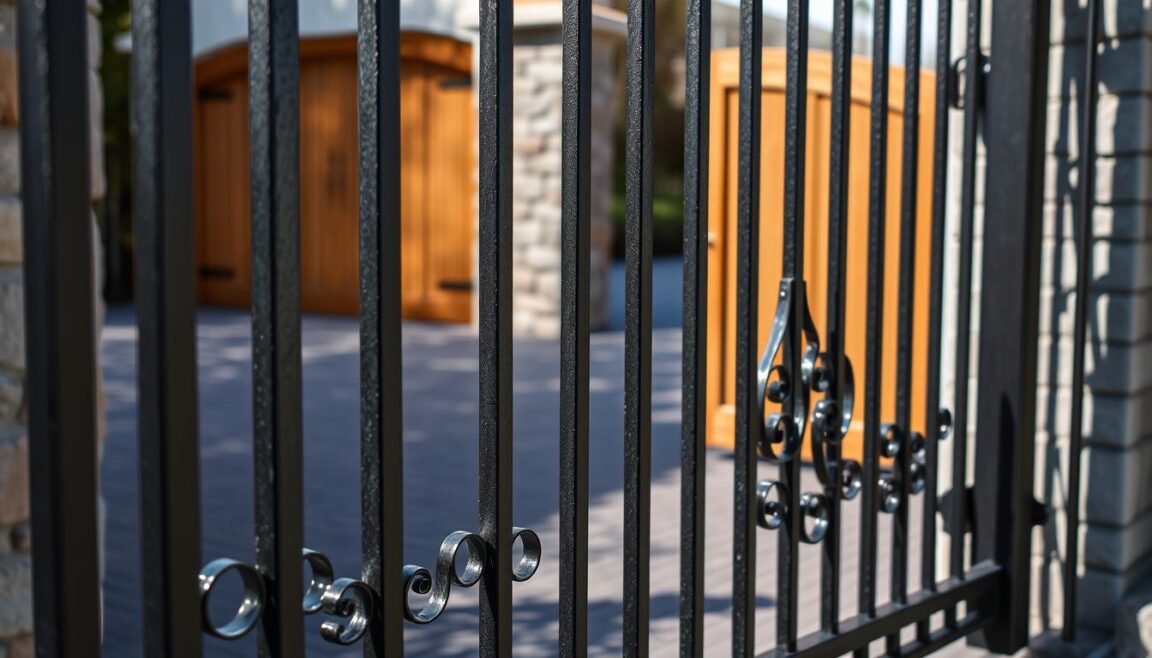driveway gate materials