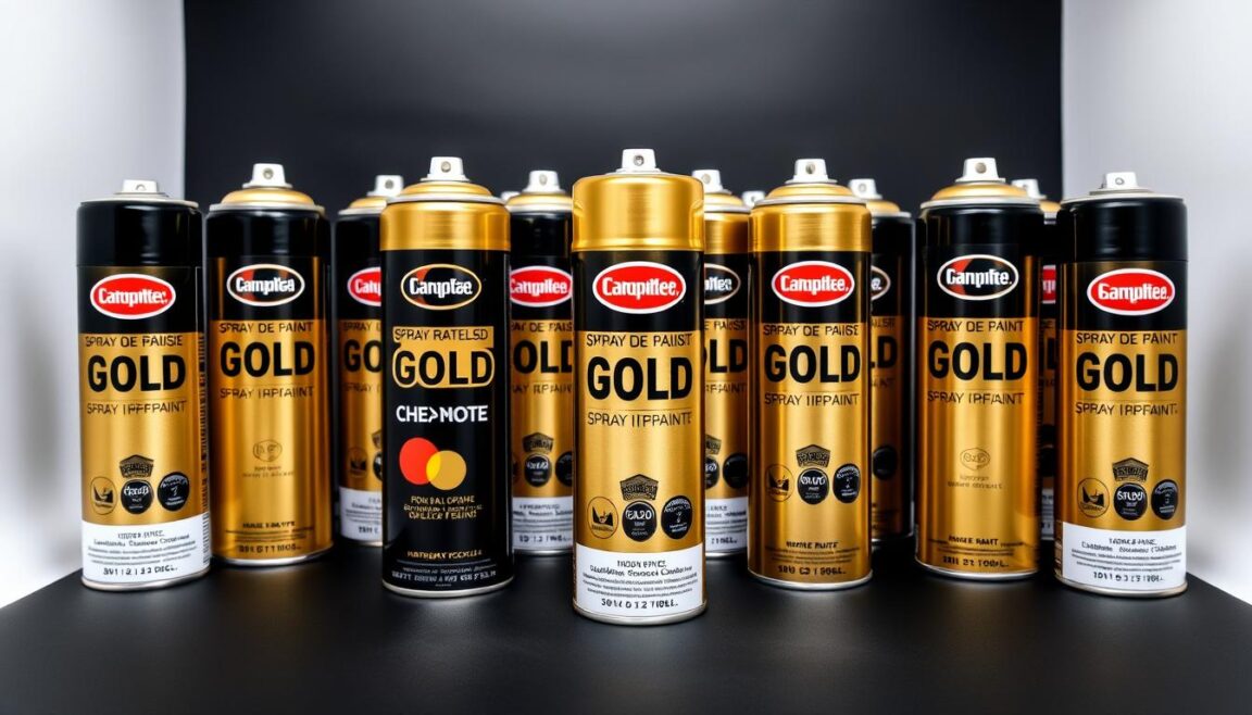 top-rated gold spray paints