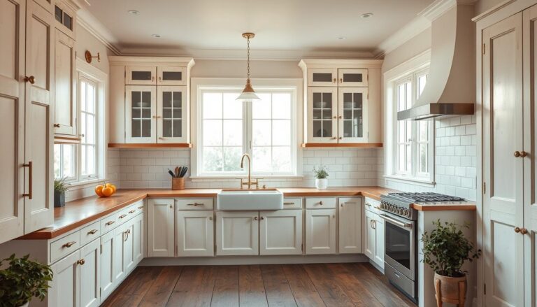 Antique White Kitchen Cabinets