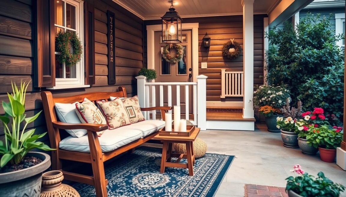 DIY porch decor