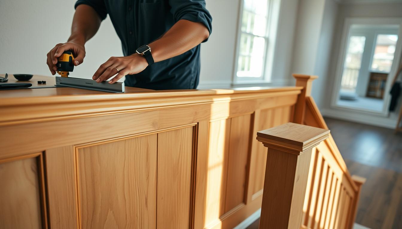 How To Install DIY Stair Wainscoting The Easy Way