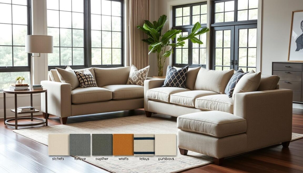 Pottery Barn sofa customization