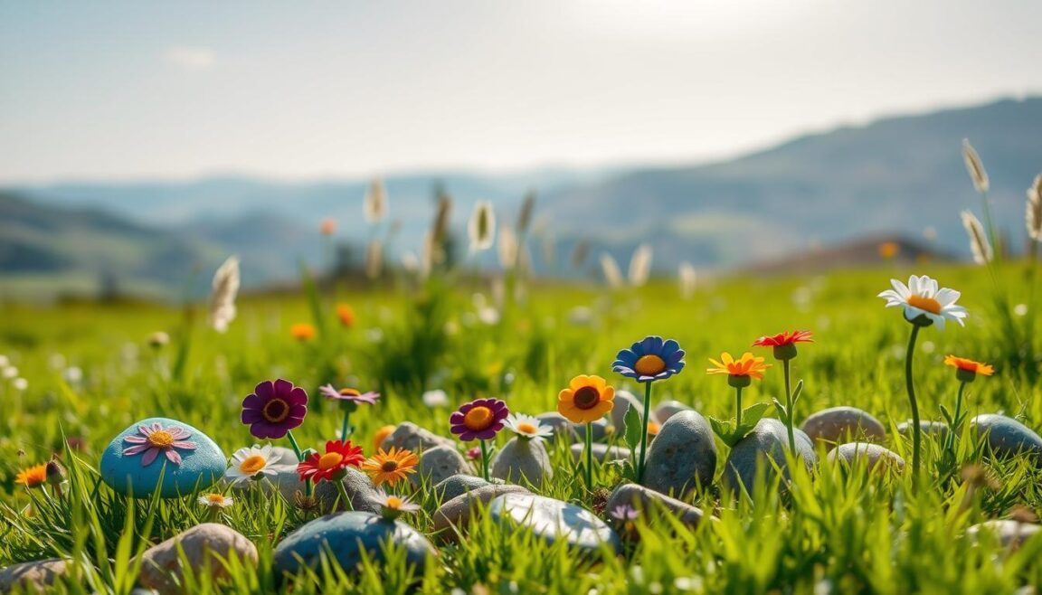 DIY garden flowers